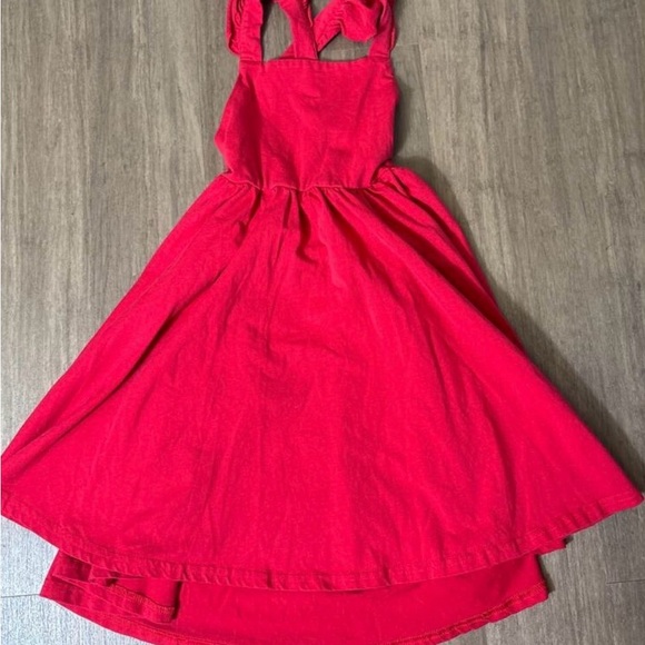 OLLIE JAY ROSITA DRESS - RED - Picture 4 of 5